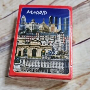 🔥Madrid Souvenir Playing‎ Cards Woth Color Photos Of Madrid Sights